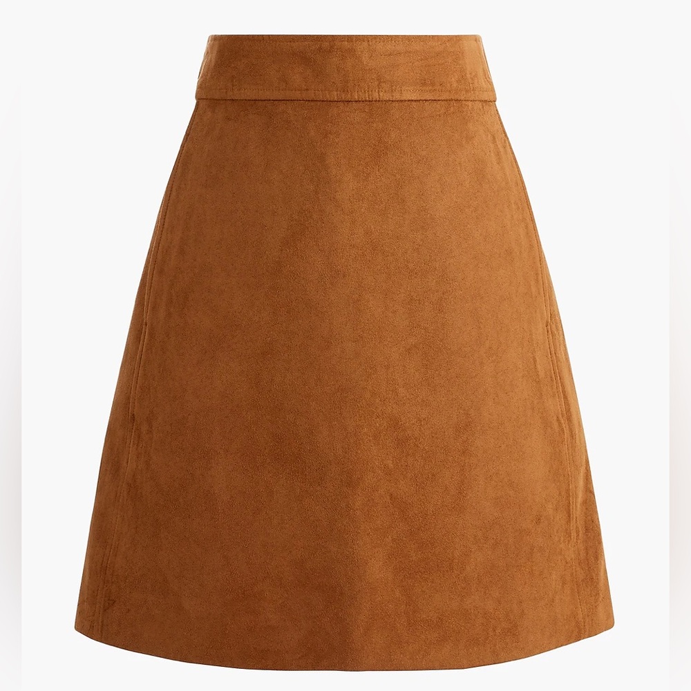 J.Crew Faux Suede Mini Skirt - Picture 3 of 9